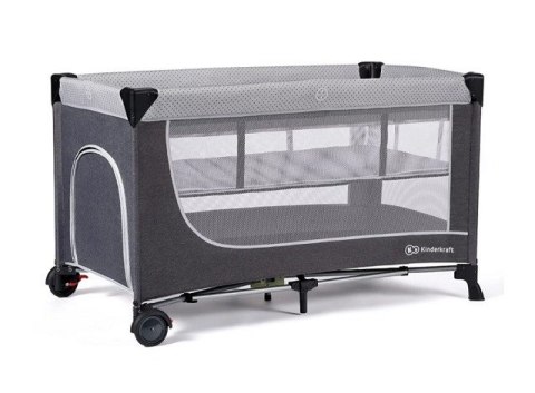 Kinderkraft Łóżeczko turystyczne LEODY grey