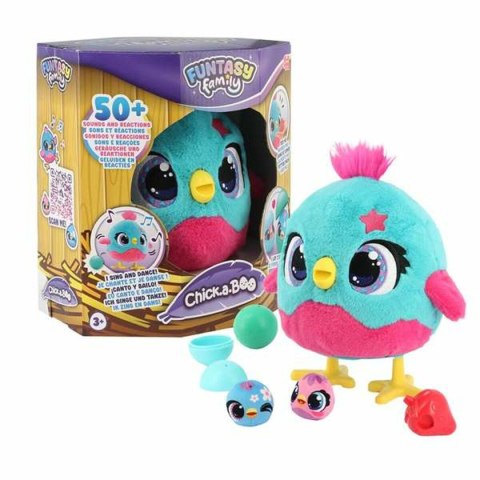 Interaktywny Zwierzak Diset Funtasy Family Wielokolorowy Plastikowy