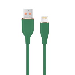 Kabel Lightning GEMBIRD CC-USB2S-AM8PM-1 Kolor Zielony 1,5 m