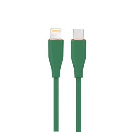 Kabel Lightning GEMBIRD CC-USB2S-CM8PM-1.5M-G Kolor Zielony 1,5 m