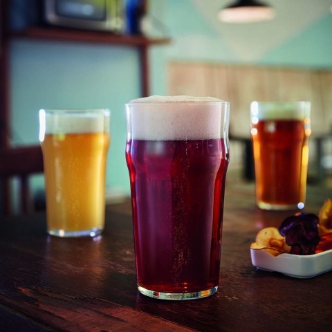 Szklanka do Piwa Arcoroc Nonic Przezroczysty Szkło 340 ml (24 Sztuk)