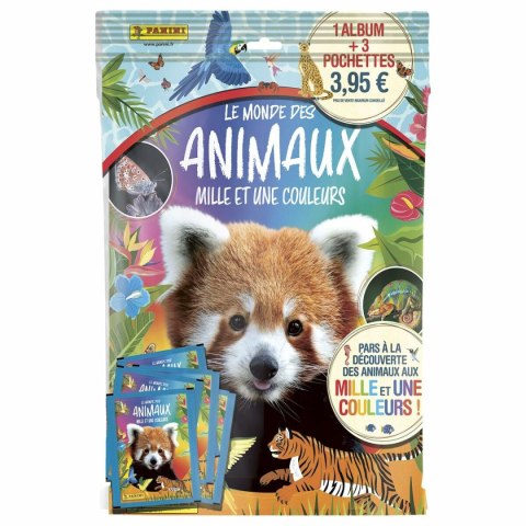 Album do kolekcjonowania kart Panini Animaux