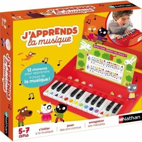 Gra Planszowa Nathan J'apprends la musique