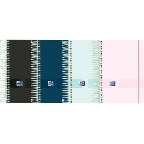 Kalendarz książkowy Oxford LIVE&GO 1/8 12 x 18 cm 2025-2026 (8 Sztuk)