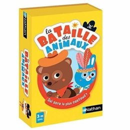 Karty do gry Nathan La Batille des animaux
