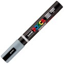 Marker BRUSH POSCA PC-5BR Szary (6 Sztuk)