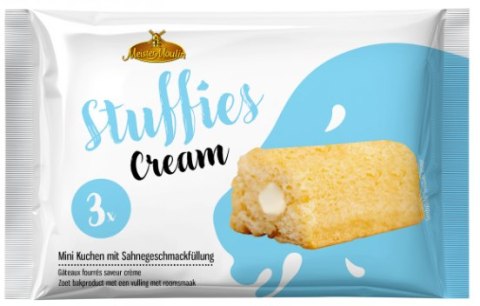 Meister Moulin Stuffies Cream Mini Biszkopty Nadziewane 3 x 45 g