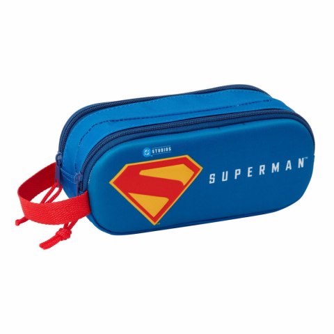 Piórnik Superman Niebieski 21 x 8 x 6 cm
