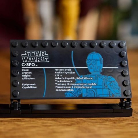 Zestaw do budowania C-3PO Star Wars Lego