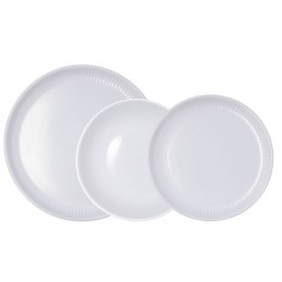 Naczynia Bidasoa Moana Szary Ceramika 12 Części