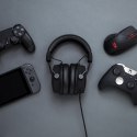 Zestaw słuchawkowy do gier HyperX Cloud Alpha czarno-czerwony, Przewodowy, 13 - 27000 Hz, Gaming, 298 g, Czerwony