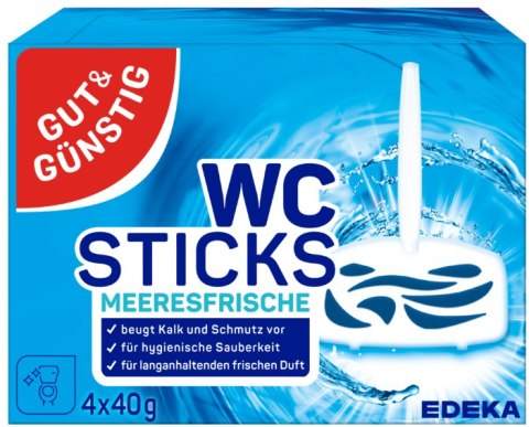 G&G WC Sticks Zawieszka Meeresfrische 4 x 40 g