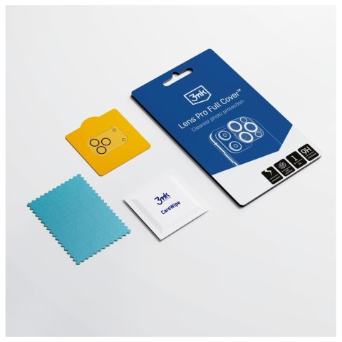 Ochrona na obiektyw aparatu 3MK Lens Pro Full Cover do Apple iPhone 17 Pro Max