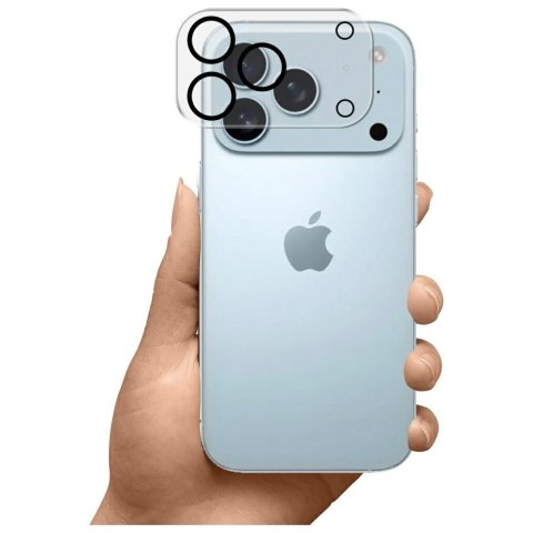 Ochrona na obiektyw aparatu 3MK Lens Pro Full Cover do Apple iPhone 17 Pro Max