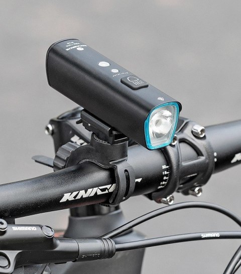 Lampka rowerowa Rockbros V9M-1000 przednia 1000lm - czarna