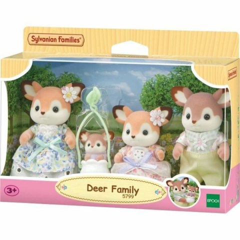 Przegubowa Figura Sylvanian Families La familia Biche zwierzęta