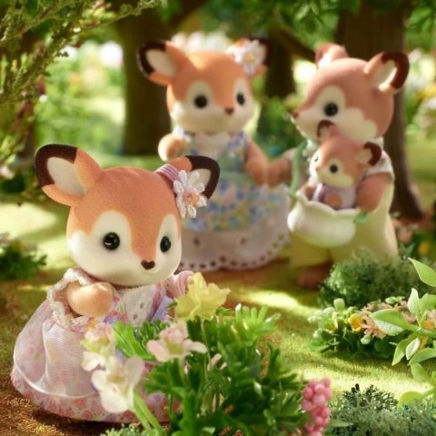 Przegubowa Figura Sylvanian Families La familia Biche zwierzęta