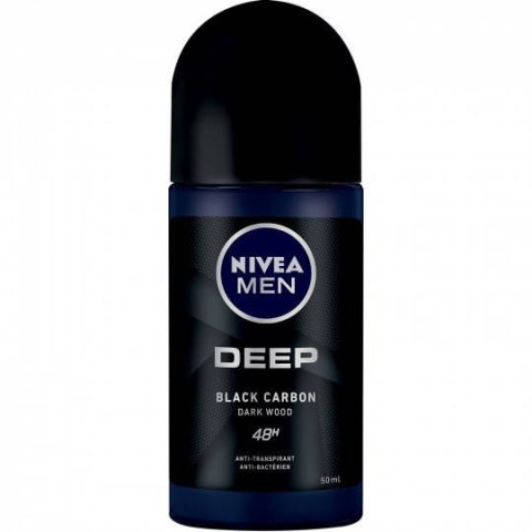 Nivea Men Deep Black Carbon Antyperspirant roll-on 50 ml