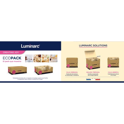 Kieliszek do wina Luminarc Ara Przezroczysty Szkło 580 ml (6 Sztuk)