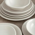 Talerz do makaronu Bidasoa Harmony Hydrozero Biały Ceramika Ø 27 cm (6 Sztuk)