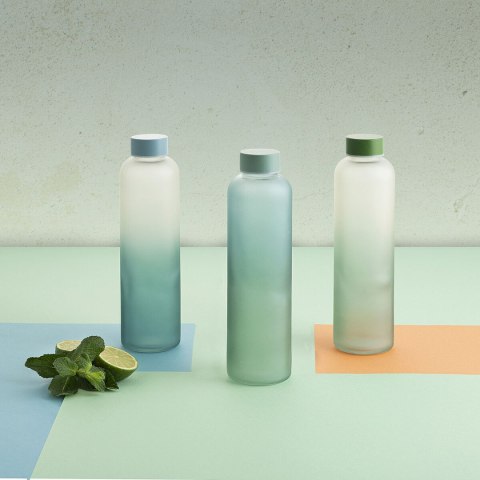 Butelka wody Quid Quidate Turkusowy Szkło 600 ml (12 Sztuk)