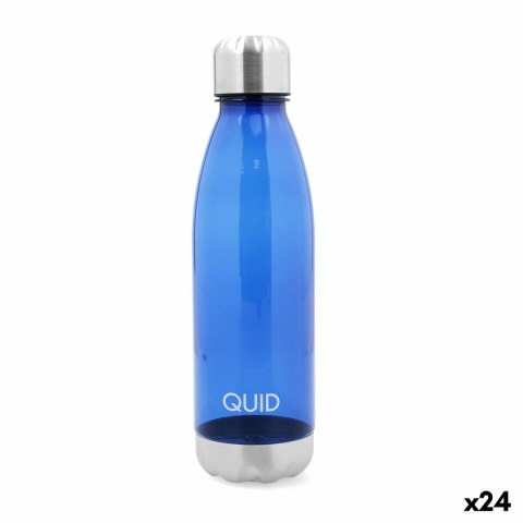 Butelka wody Quid Sarao Niebieski Plastikowy 750 ml (24 Sztuk)