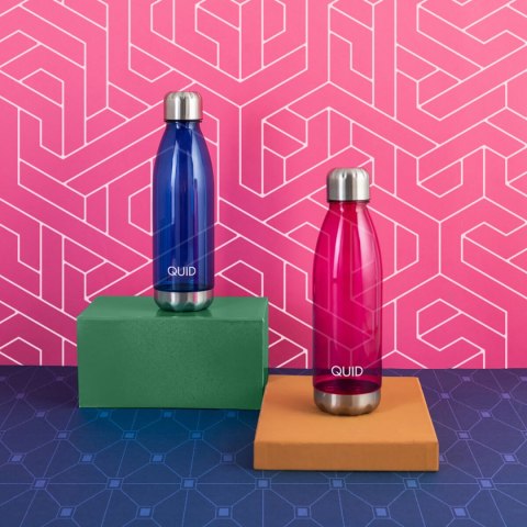 Butelka wody Quid Sarao Niebieski Plastikowy 750 ml (24 Sztuk)