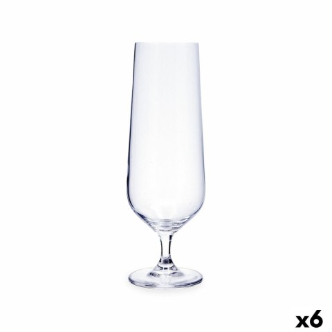 Kieliszek do wina Bohemia Crystal Premiere Pils Przezroczysty Szkło 380 ml Piwa (6 Sztuk)