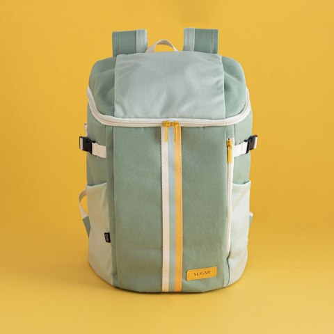 Plecak-lodówka Quid Sugar Kolor Zielony Materiałowy 20 L 30 x 22 x 4 cm (6 Sztuk)