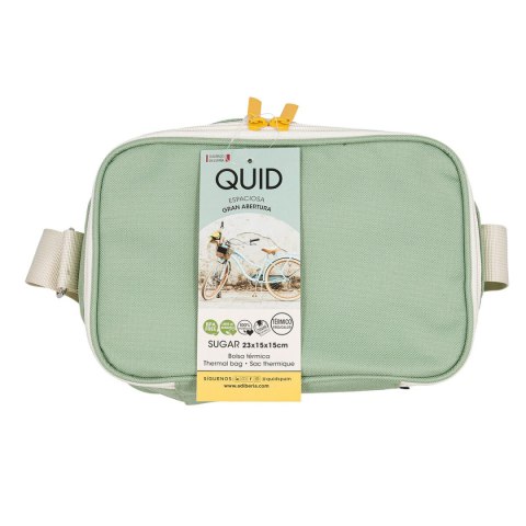 Torba termiczna Quid Sugar Kolor Zielony 23 x 15 x 15 cm (6 Sztuk)
