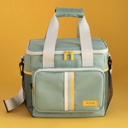 Torba termiczna Quid Sugar Kolor Zielony 28 x 22 x 26 cm (6 Sztuk)