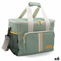 Torba termiczna Quid Sugar Kolor Zielony 33 x 24 x 28 cm (6 Sztuk)