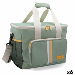 Torba termiczna Quid Sugar Kolor Zielony 33 x 24 x 28 cm (6 Sztuk)