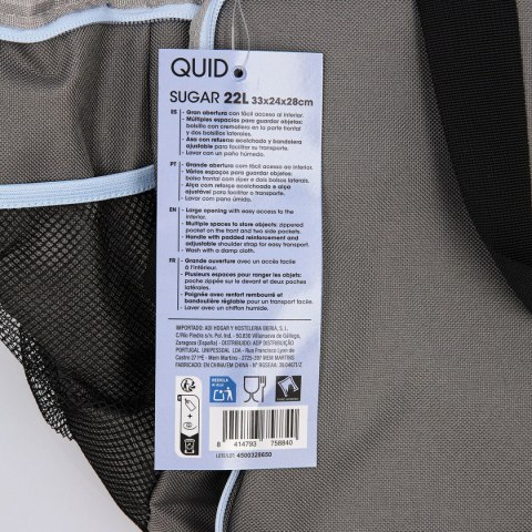 Torba termiczna Quid Sugar Kolor Zielony 33 x 24 x 28 cm (6 Sztuk)