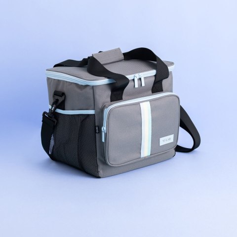 Torba termiczna Quid Sugar Szary 33 x 24 x 28 cm (6 Sztuk)
