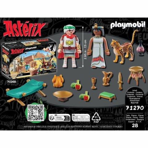 Playset Playmobil 71270 - Asterix: César and Cleopatra 28 Części