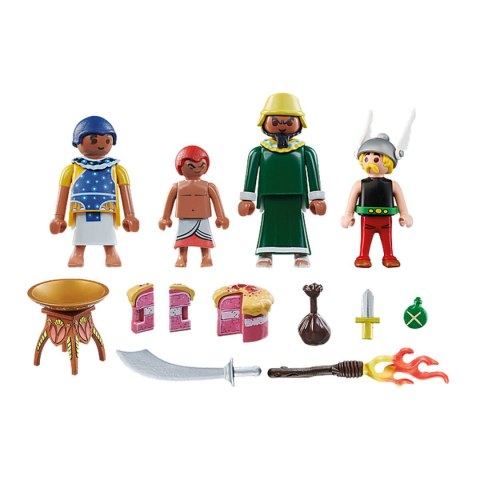 Playset Playmobil Asterix: Amonbofis and the poisoned cake 71268 24 Części