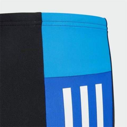 Strój kąpielowy Dziecięcy Adidas Colorblock 3-Stripes Czarny - 11-12 lat