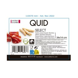 Deska Kuchenna Bambusowa Quid Select Drewno Brązowy