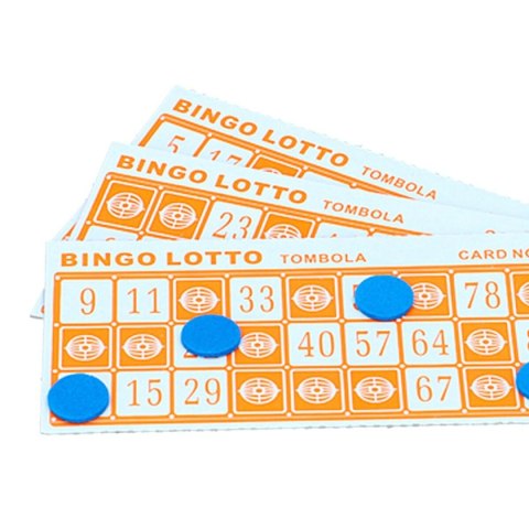 Bingo Colorbaby Niebieski Plastikowy (4 Sztuk)