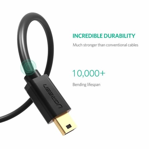 Kabel USB na Mini USB Ugreen 10385 Czarny