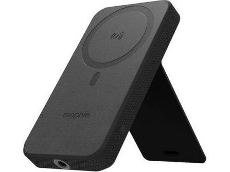 Mophie 10000mAh Snap+ MagSafe Power Bank z podstawką, 10000 mAh, Litowo-jonowy (Li-Ion), Ładowanie bezprzewodowe, 20 W,