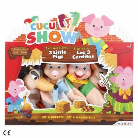 Pluszowa Marionetka 3 Little Pigs