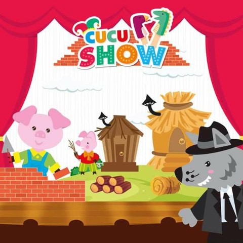 Pluszowa Marionetka 3 Little Pigs