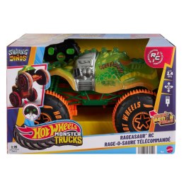 Samochód Sterowany Radiowo Hot Wheels Monster Trucks Samsh O Saurus 1:15