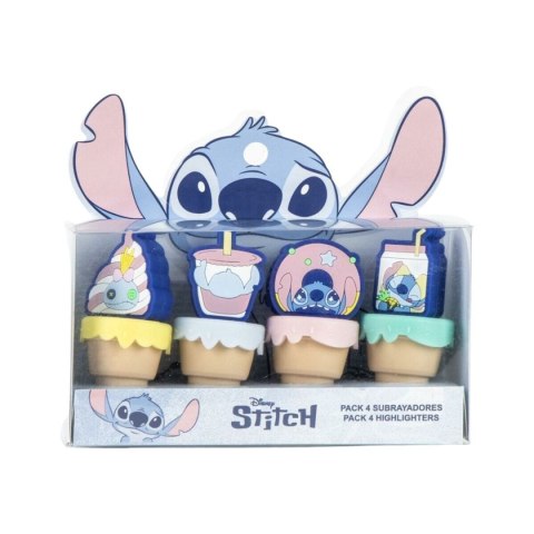 Zakreślacz Stitch Niebieski 5 Części