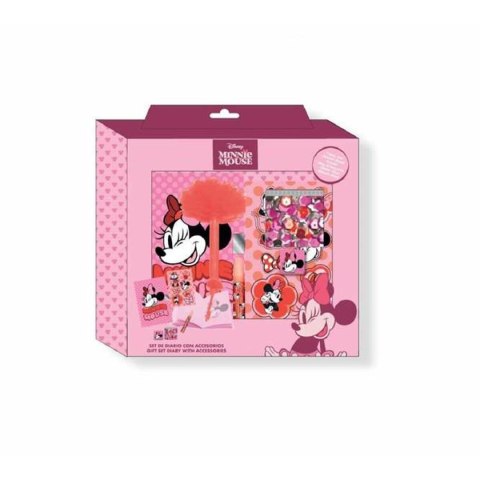 Zestaw Papeterii Minnie Mouse Wielokolorowy