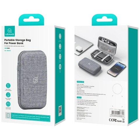 Etui ochronne USAMS US-ZB263 do powerbanka szary