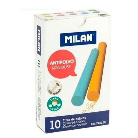 Kredy Milan Wielokolorowy (10 Sztuk)