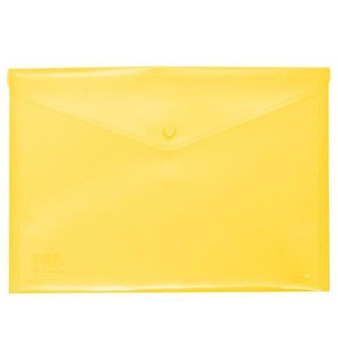Saszetka na dokumenty z klapką Grafoplas Żółty Arkusz polipropylen (60 Sztuk)
